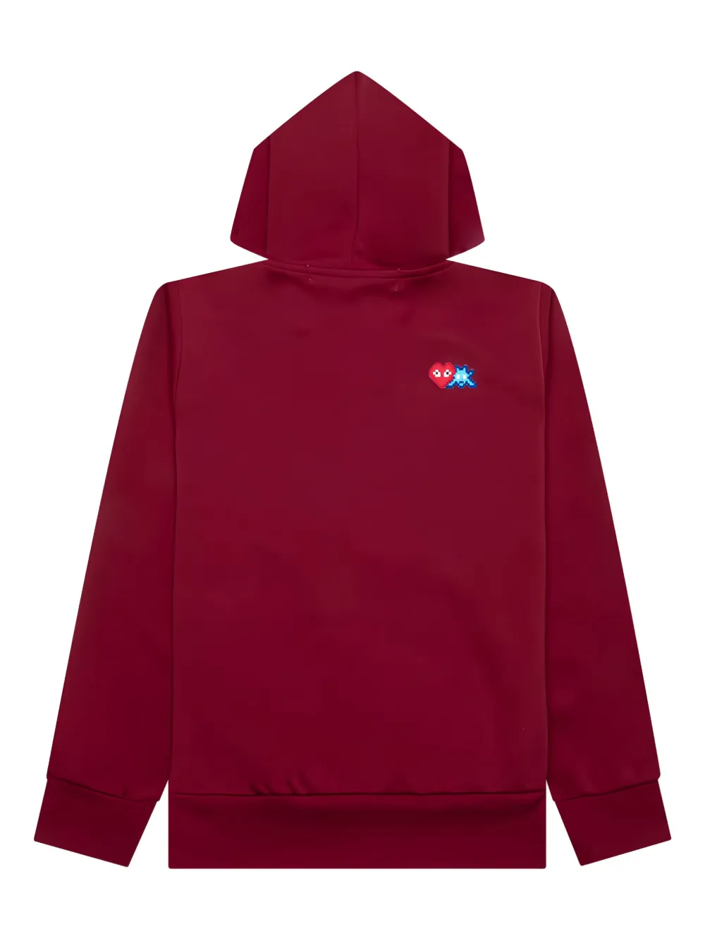 Comme Des Garçons Play zip-up hoodie Rood