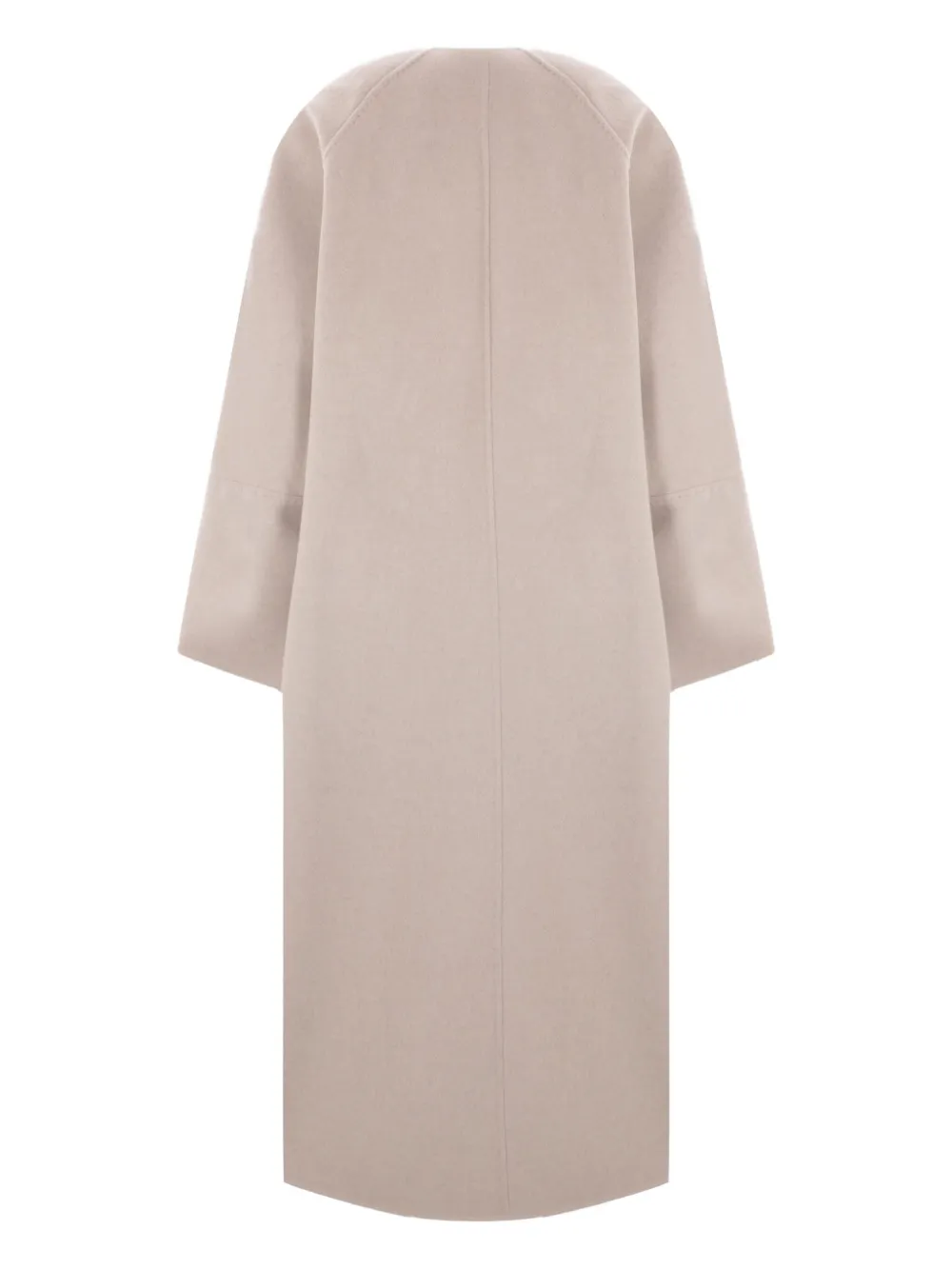 Max Mara Cashmere Patch-pocket Coat In Neutral
