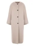 Max Mara cashmere patch-pocket coat - Neutrals