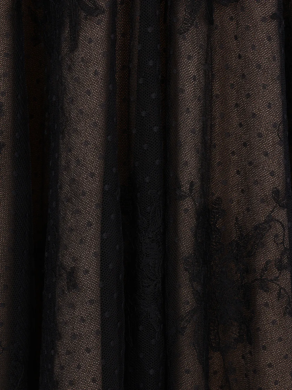 Dolce & Gabbana Lace Maxi Dress In Black