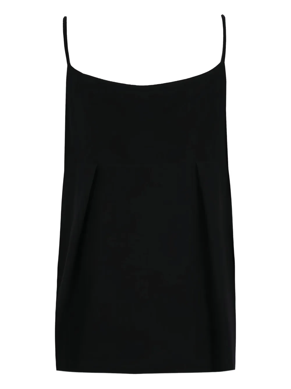 Prada Jewel-embellished Pleated Top In Black