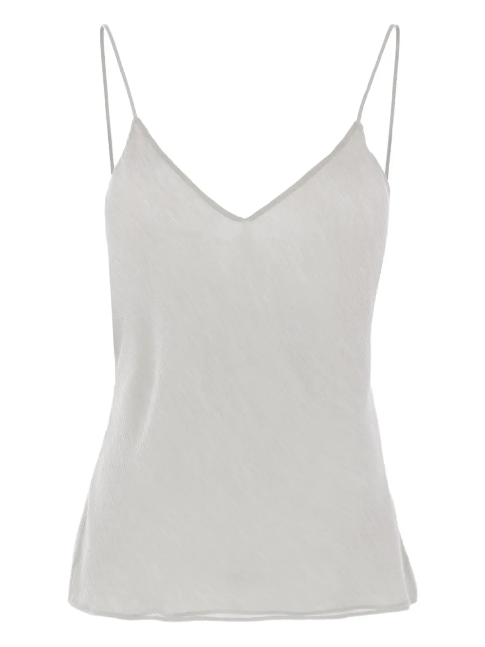 Alberta Ferretti V-neck top Beige