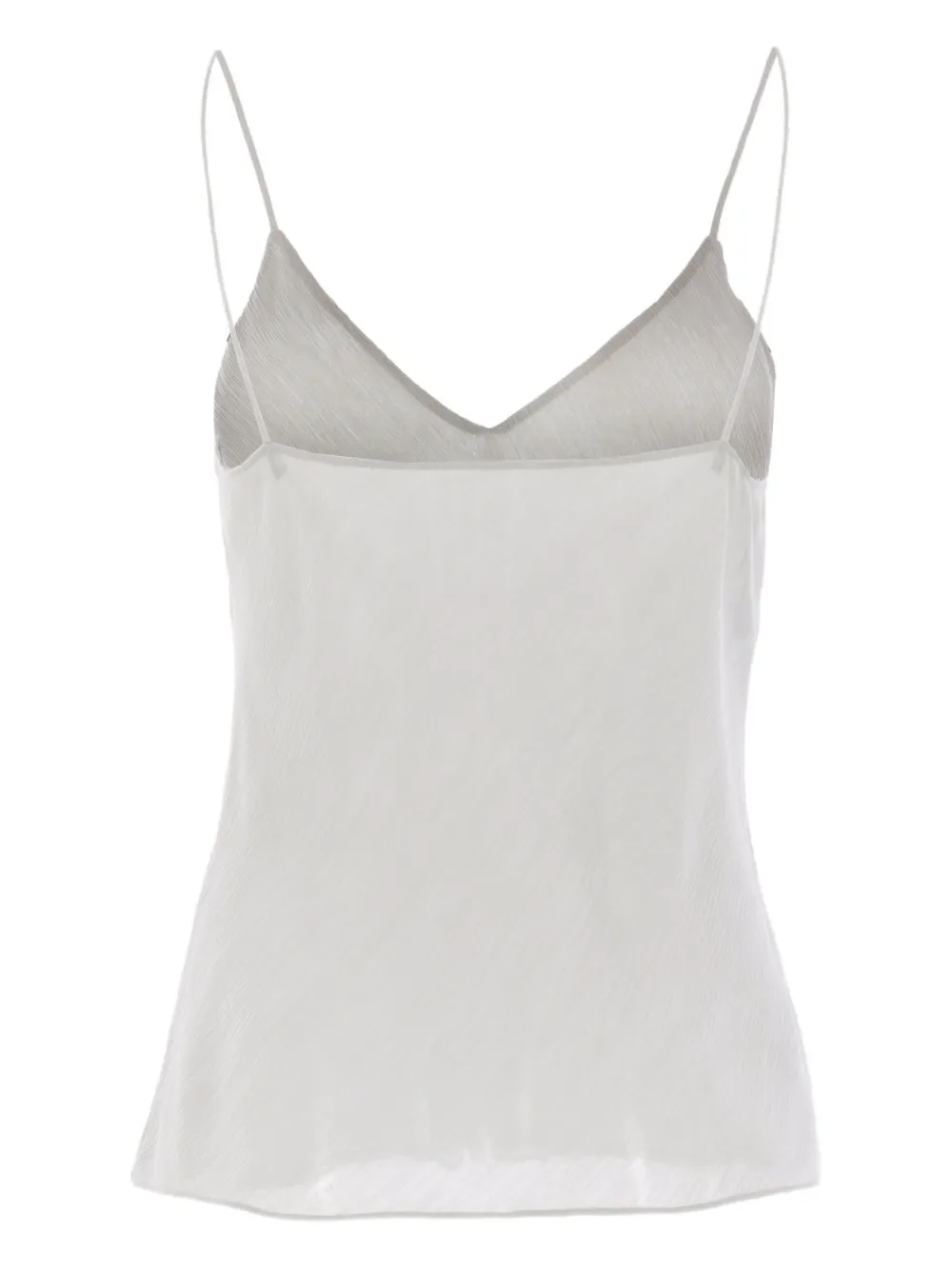 Alberta Ferretti V-neck top Beige