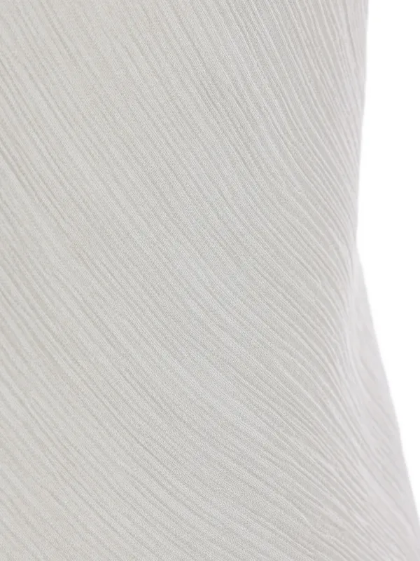 Alberta Ferretti Vネック トップ | ニュートラル | FARFETCH JP