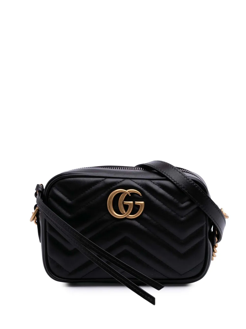Gucci Pre-Owned 2016-2025 Mini GG Marmont Matelasse Leather crossbody Gucci Pre-Owned 2016-2025 Mini GG Marmont Matelasse Leather crossbody