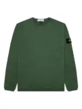 Stone Island Compass-badge crew-neck sweatshirt - Green