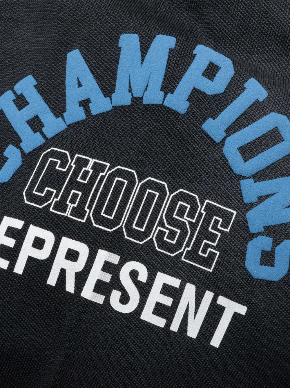 Represent x Feature T-shirt met print Zwart