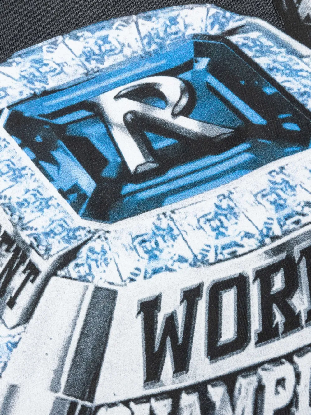 Represent x Feature T-shirt met print Zwart