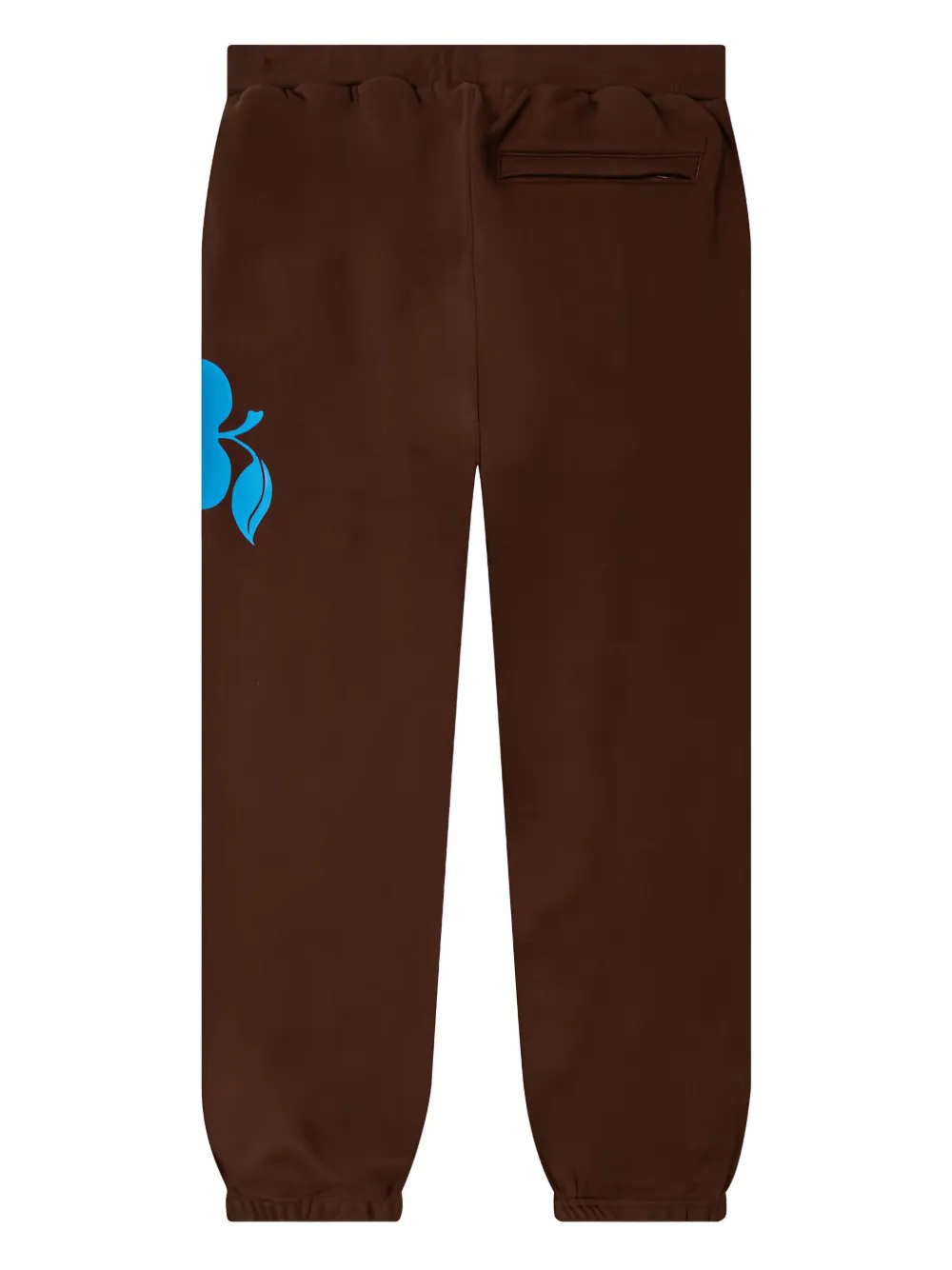 Awake NY Trainingsbroek met appelprint - Bruin