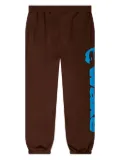 Awake NY apple-print track pants - Brown
