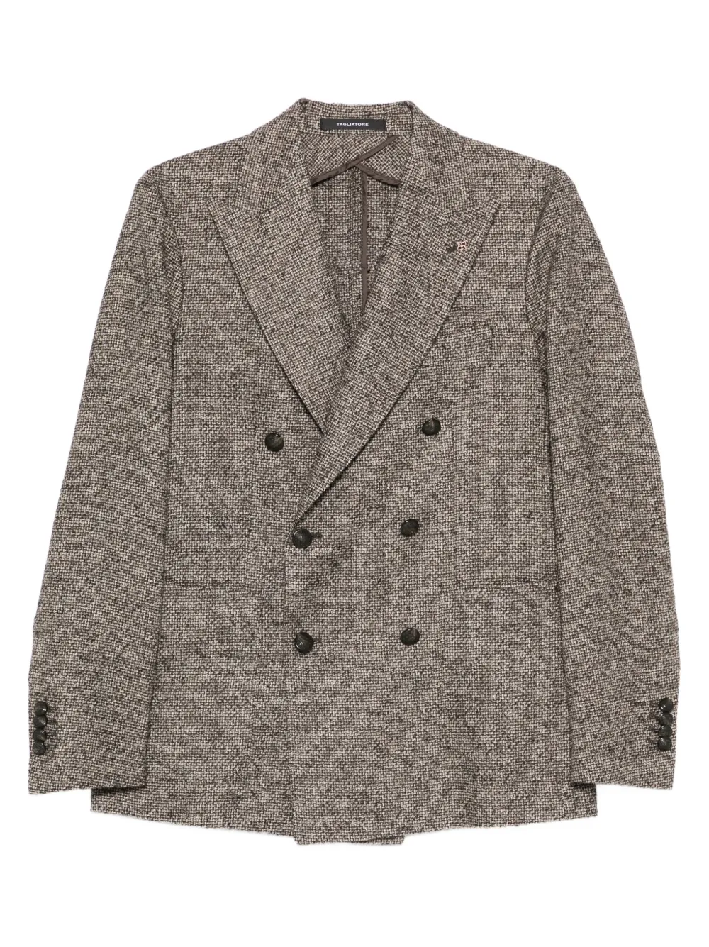 Tagliatore Blazer met dubbele rij knopen Bruin