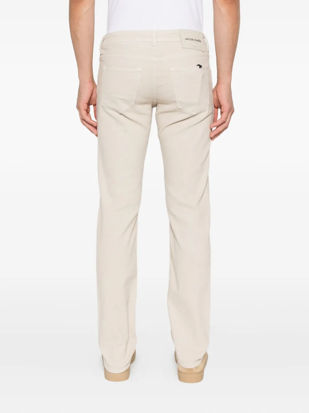 Jacob Cohën Broek met vijf zakken Beige