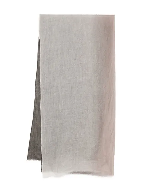 N.Peal Dip-Dye Cashmere Scarf