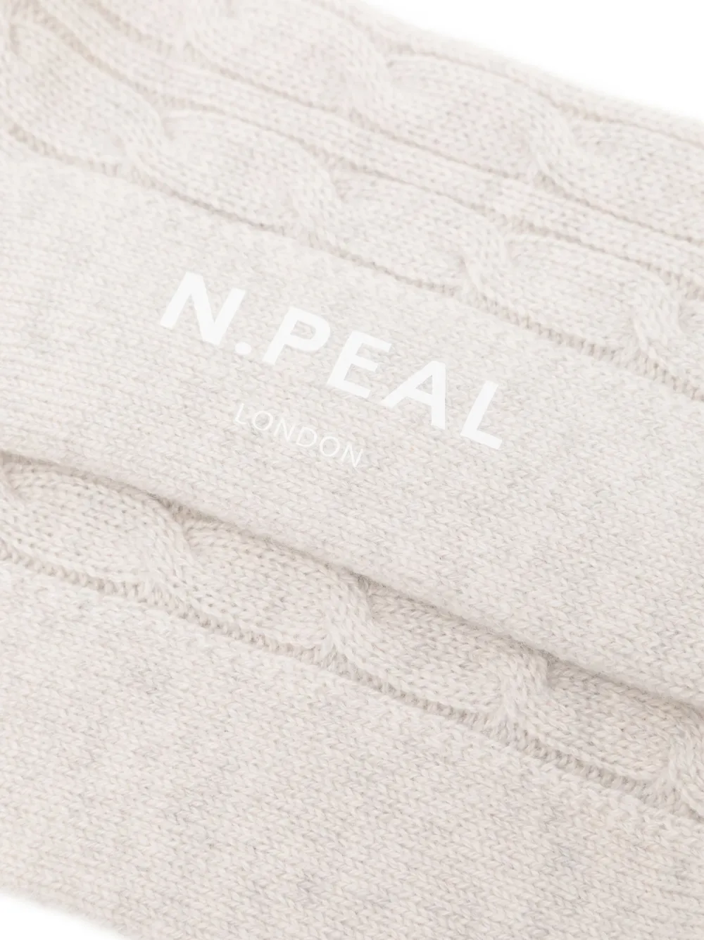 N.Peal cable-knit socks | Image 2