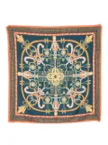 N.Peal printed foulard - Blue