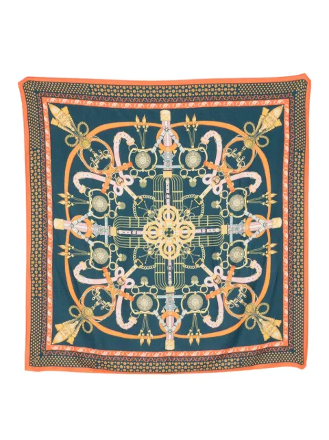 N.Peal printed foulard