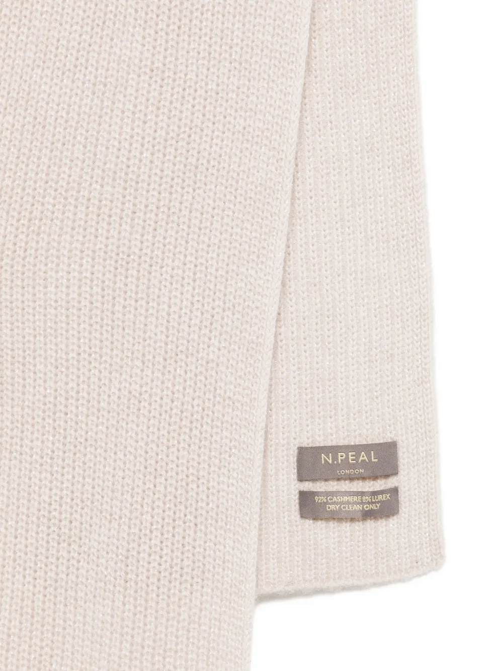 N.Peal ribbed scarf | Women | Image 2