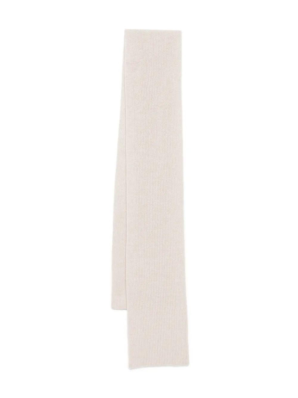 N.Peal ribbed scarf | Neutrals | Image 1