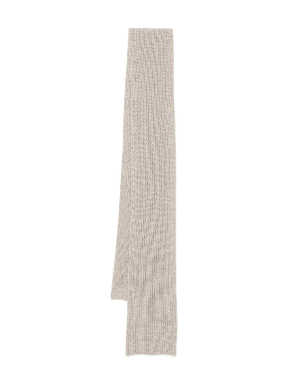 N.Peal ribbed scarf | Neutrals | Image 1