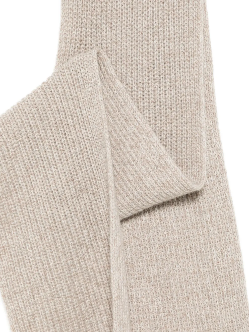 N.Peal ribbed scarf | Women | Image 2