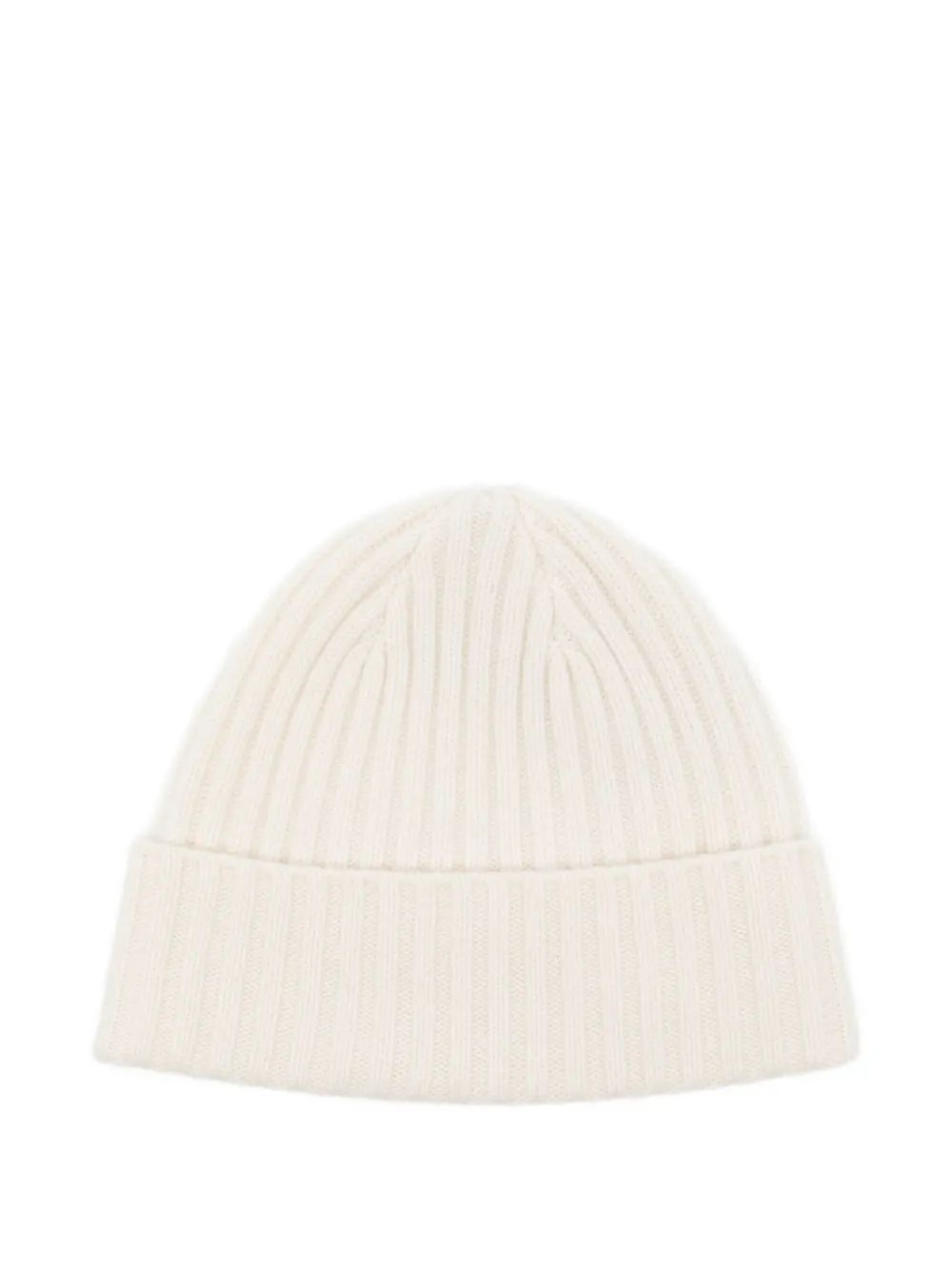 N.Peal cashmere ribbed beanie | Neutrals | Image 1