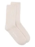 N.Peal ribbed socks - Neutrals