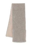 N.Peal herringbone scarf - Grey