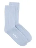 N.Peal ribbed socks - Blue