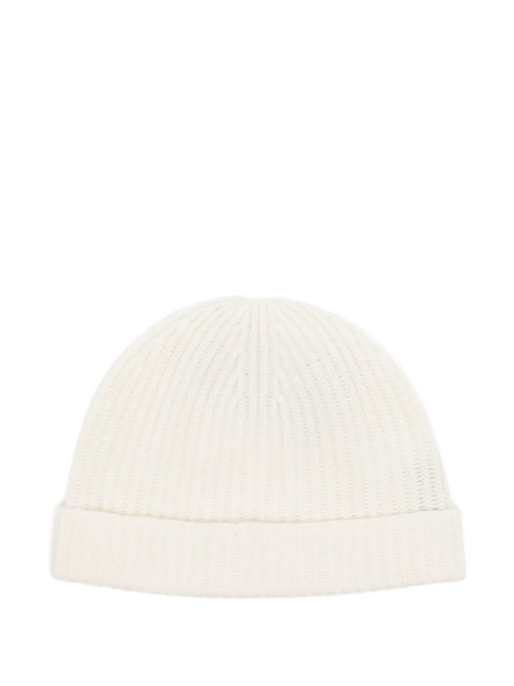 N.Peal ribbed hat | White | Image 1