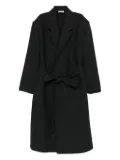Fear Of God belted wrap coat - Black