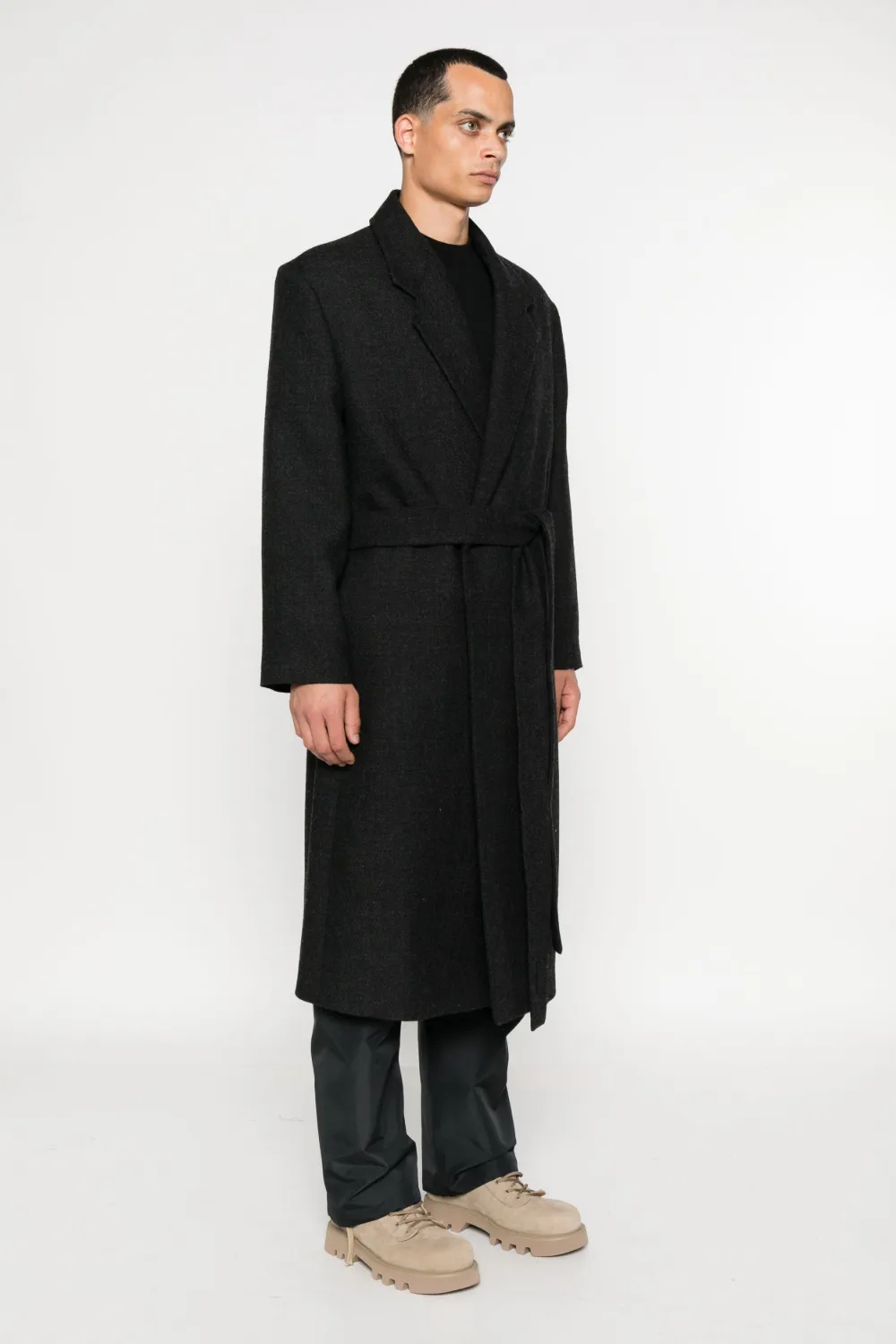 Fear Of God Wikkeljas met ceintuur Zwart