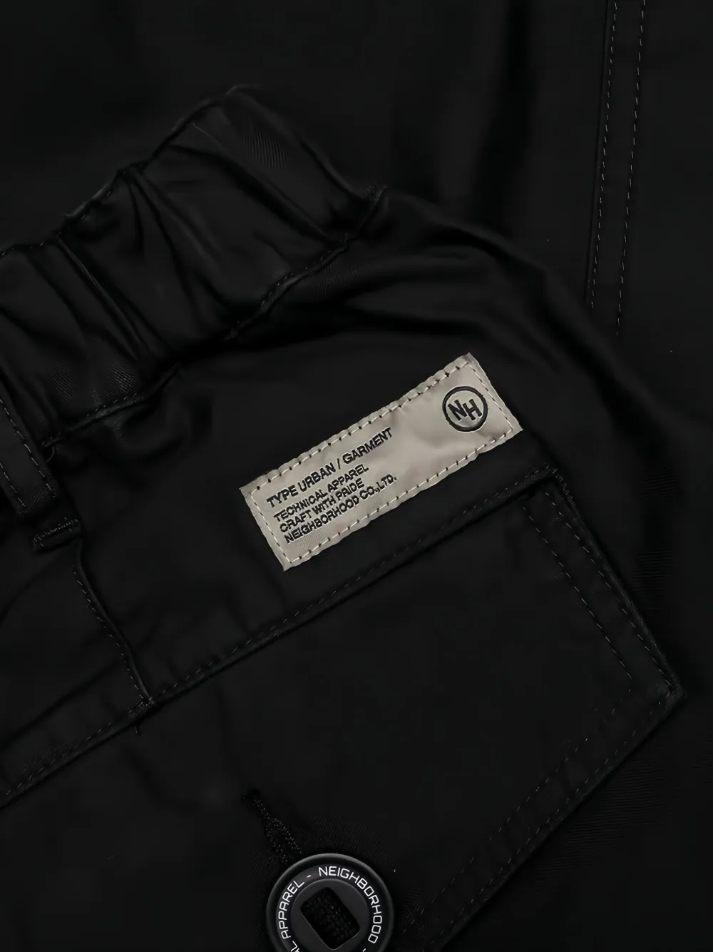 Neighborhood Cargo shorts Zwart