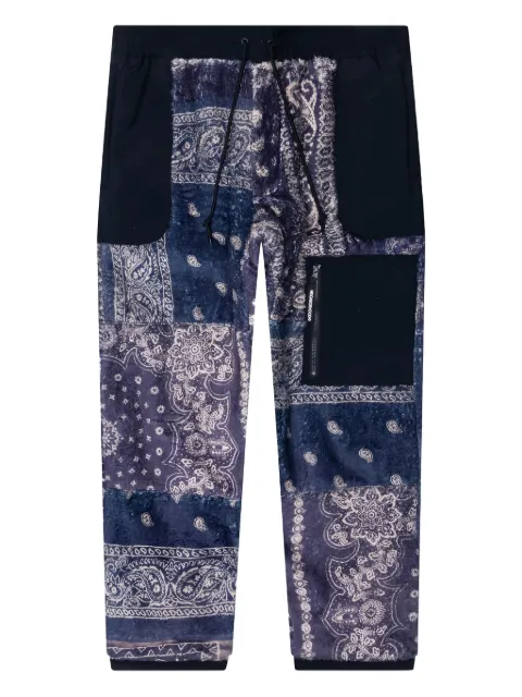 Neighborhood bandana-pattern track pants