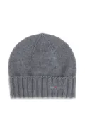 Kiton ribbed knit hat - Grey