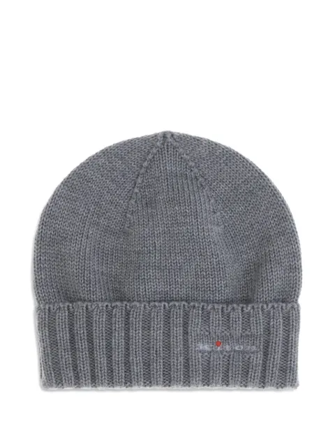 Kiton ribbed knit hat