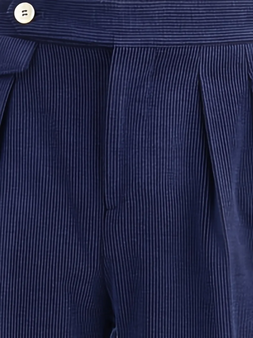 Brunello Cucinelli Ribfluwelen pak Blauw