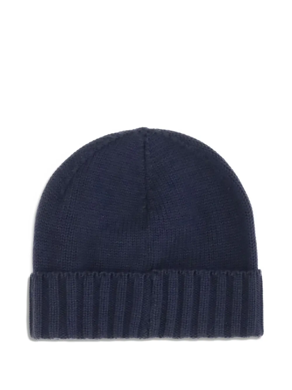 Kiton ribbed-knit beanie - Blauw