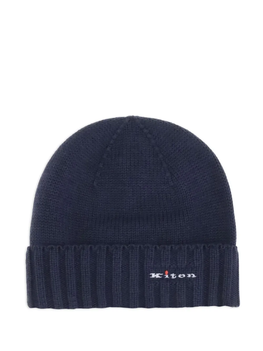 ribbed-knit beanie