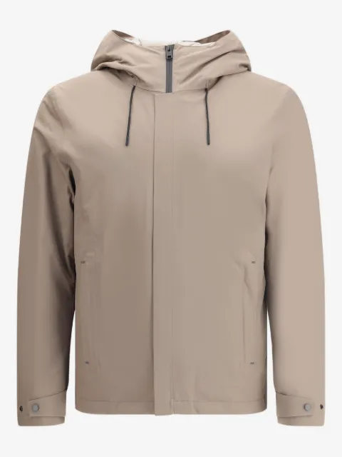 Woolrich hooded zip-front jacket