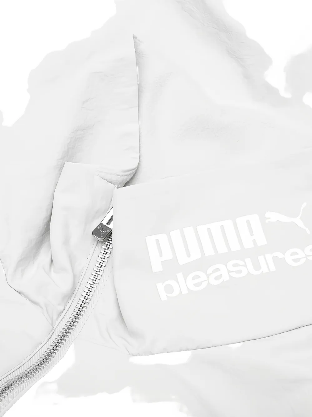 PUMA Trainingsjack met logoprint Grijs