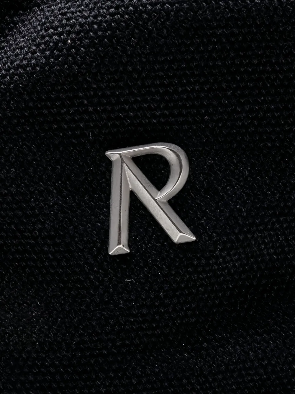 Represent Vissershoed met logopatch Zwart