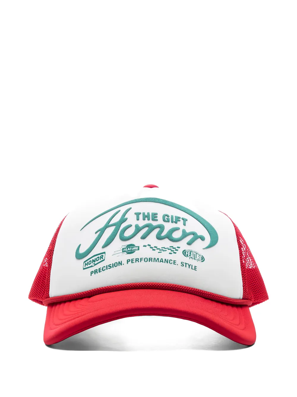 Honor The Gift Pet met logo-reliëf Rood