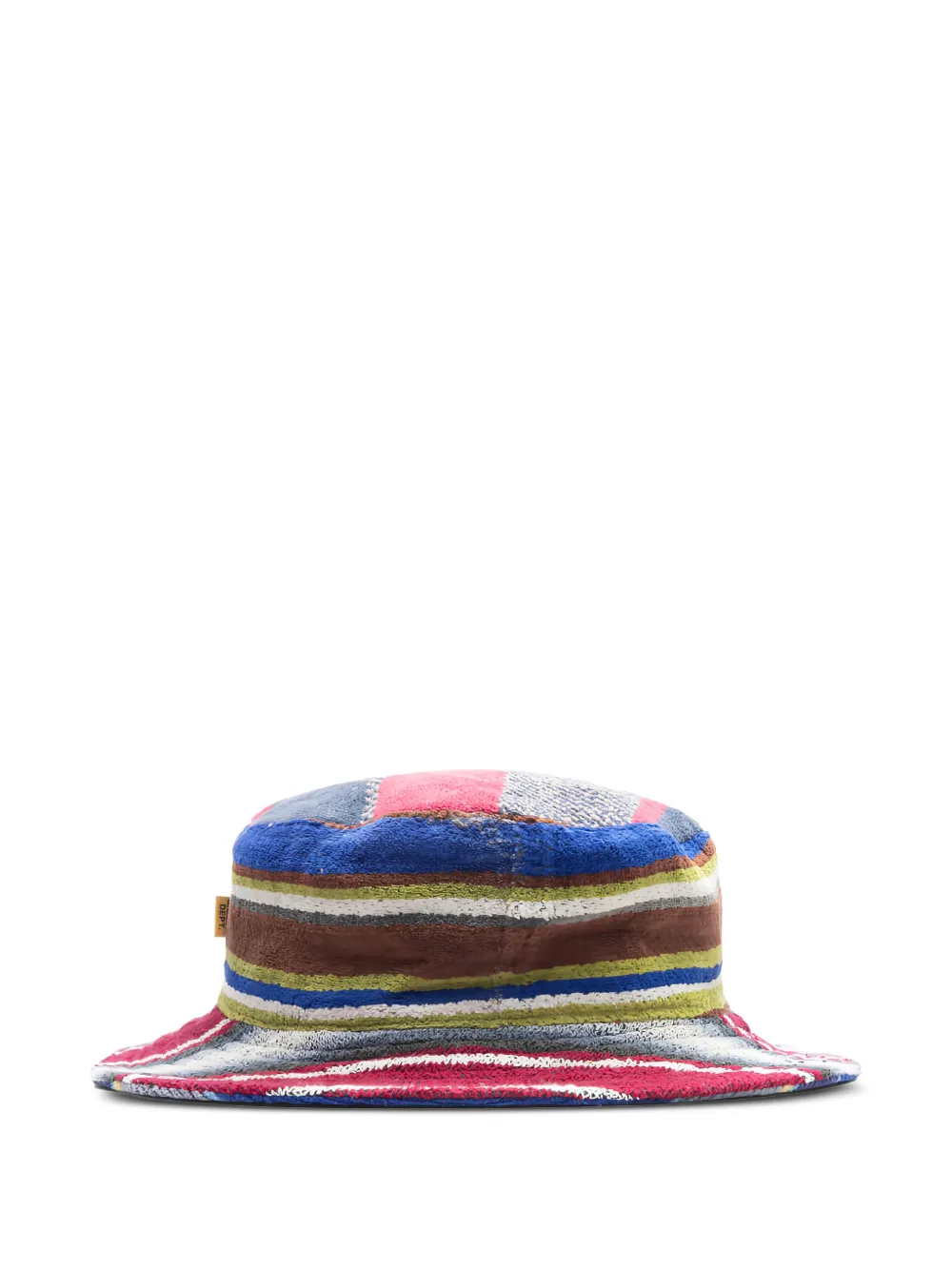 GALLERY DEPT. striped terry-cloth bucket hat - ブルー GALLERY DEPT. striped terry-cloth bucket hat - ブルー