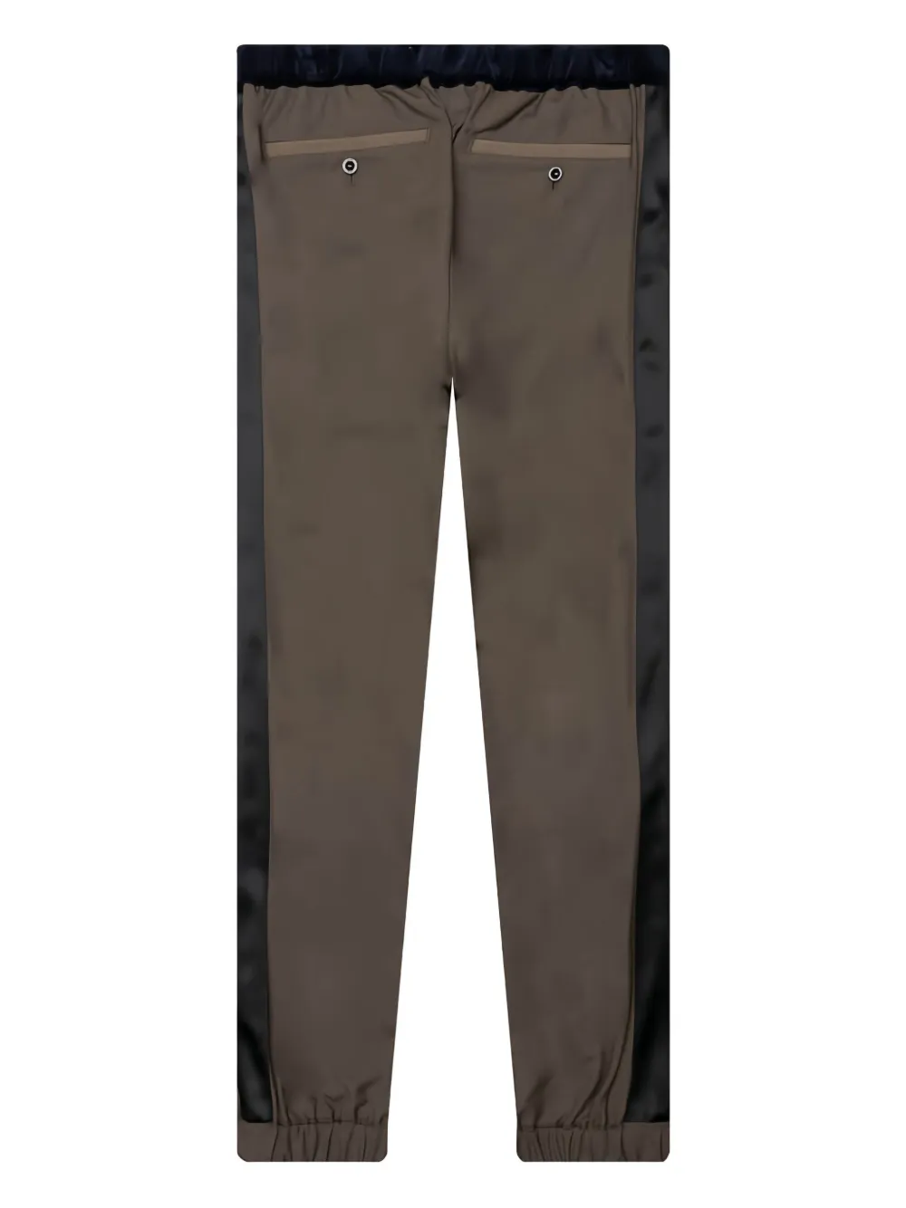 sacai Broek met gespsluiting Bruin