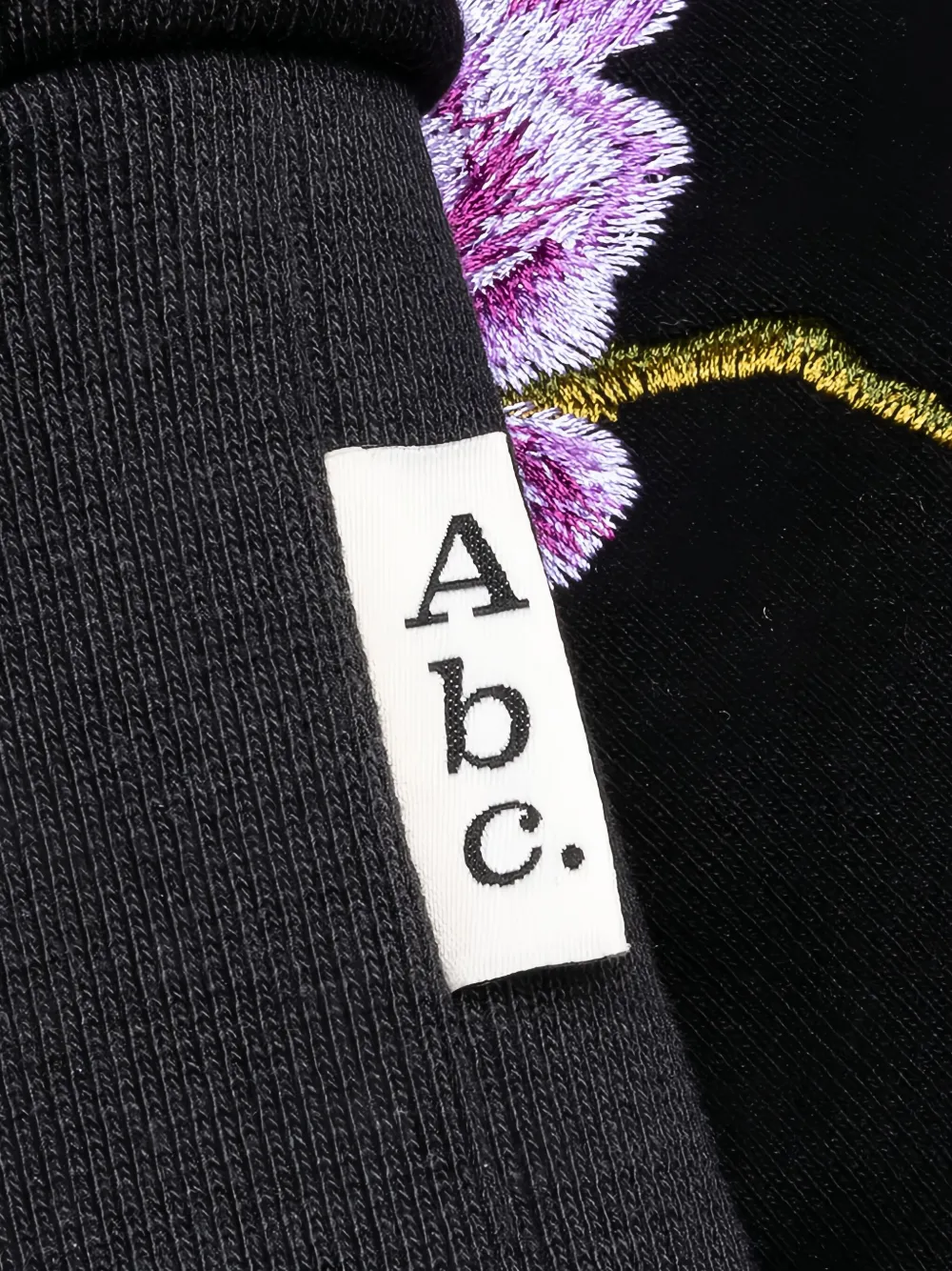 Advisory Board Crystals Hoodie met bloemenprint Zwart