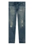 John Elliott frayed distressed jeans - Blue