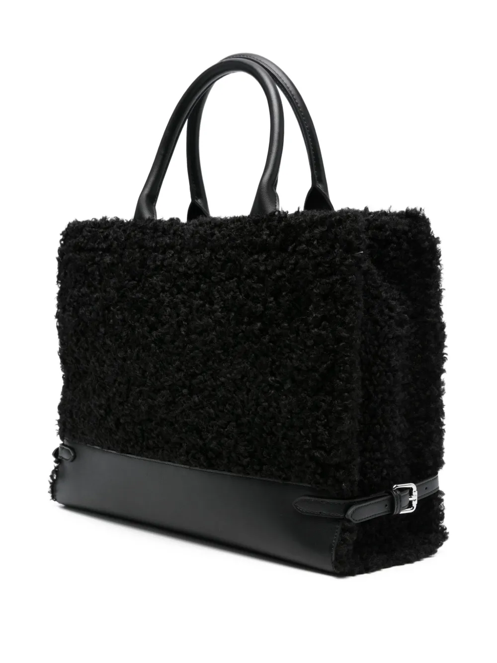 TWINSET logo-print tote bag Zwart