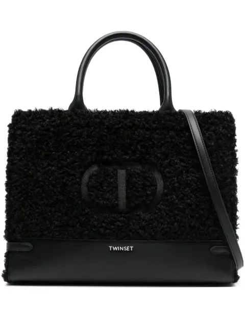 TWINSET logo-print tote bag 