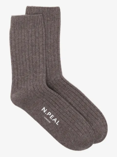 N.Peal ribbed socks