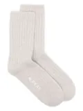 N.Peal ribbed socks - Grey